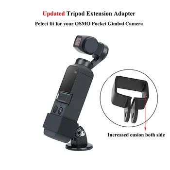 Newest PATCHSKY Fixed Adapter Mount Tripod Extension Adapter for DJI Osmo Pocket Gimbal Camera Backpack clip Holder Accessories
Newest PATCHSKY Fixed Adapter Mount Tripod Extension Adapter for DJI Osmo Pocket Gimbal Camera Backpack clip Holder Accessories