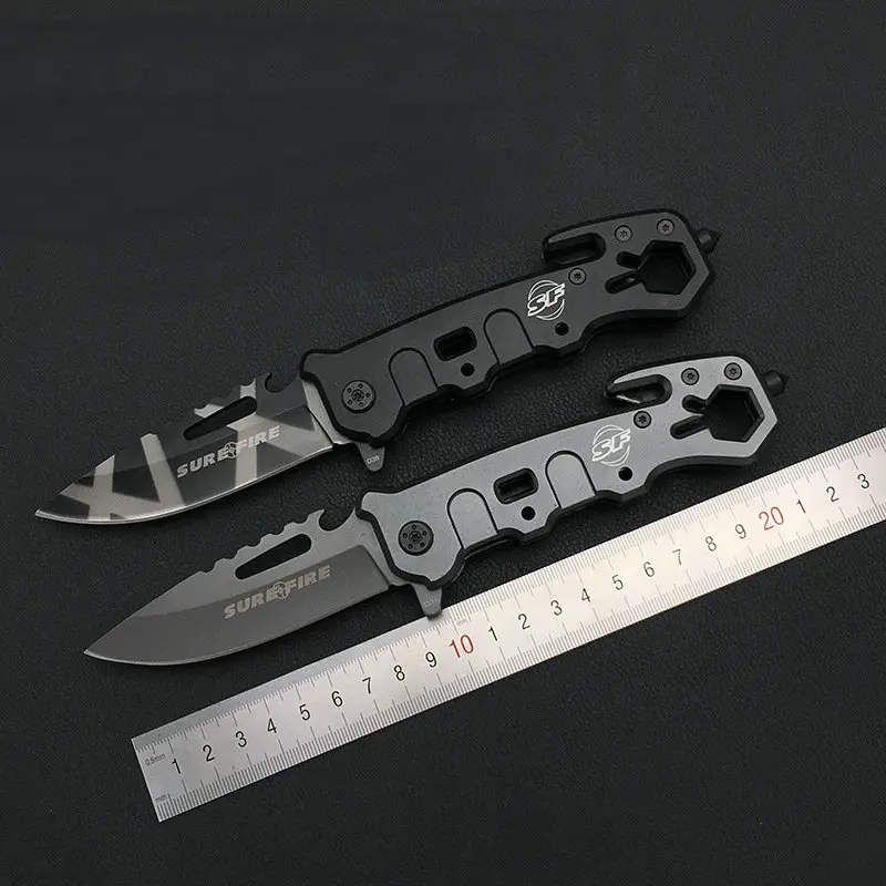 Trskt SF Folding knife 440c Steel blade Steel Handle Pocket Hunting Camping Survival knives Multi functional knife Dropshipping
Trskt SF Folding knife 440c Steel blade Steel Handle Pocket Hunting Camping Survival knives Multi functional knife Dropshipping