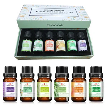 100% Pure Compound Essential Oils Fragrance for Body Massage Bath Aromatherapy Diffusers Relaxation Refreshing 10ml/pc 6pcs
100% Pure Compound Essential Oils Fragrance for Body Massage Bath Aromatherapy Diffusers Relaxation Refreshing 10ml/pc 6pcs