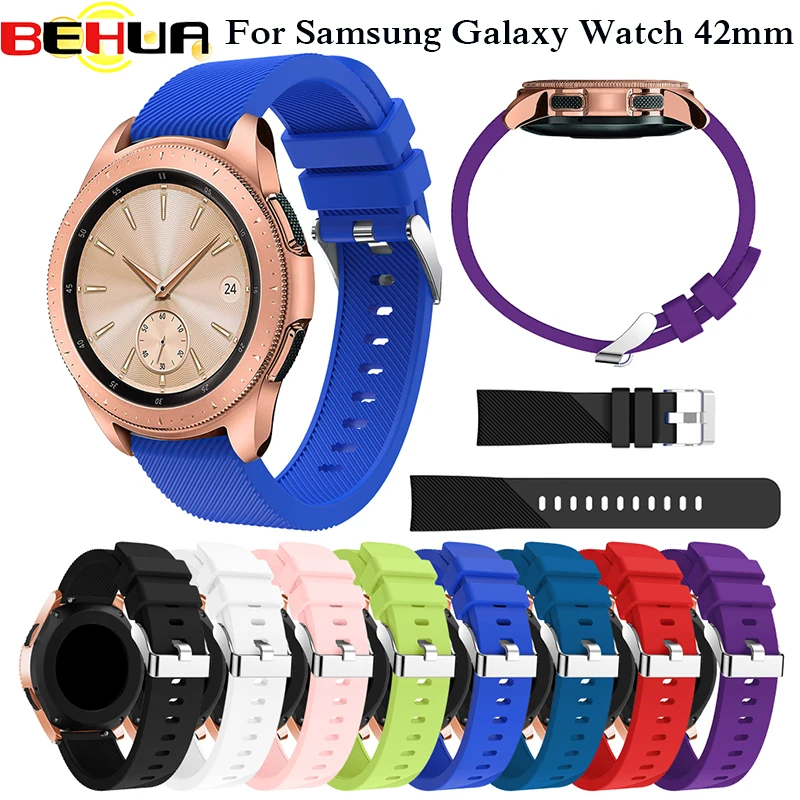 Silicone Watchband 20mm For Samsung Galaxy Watch 42mm Watch Strap Replacement For Samsung Gear Sport S2 Band Bracelet Wristband
Silicone Watchband 20mm For Samsung Galaxy Watch 42mm Watch Strap Replacement For Samsung Gear Sport S2 Band Bracelet Wristband