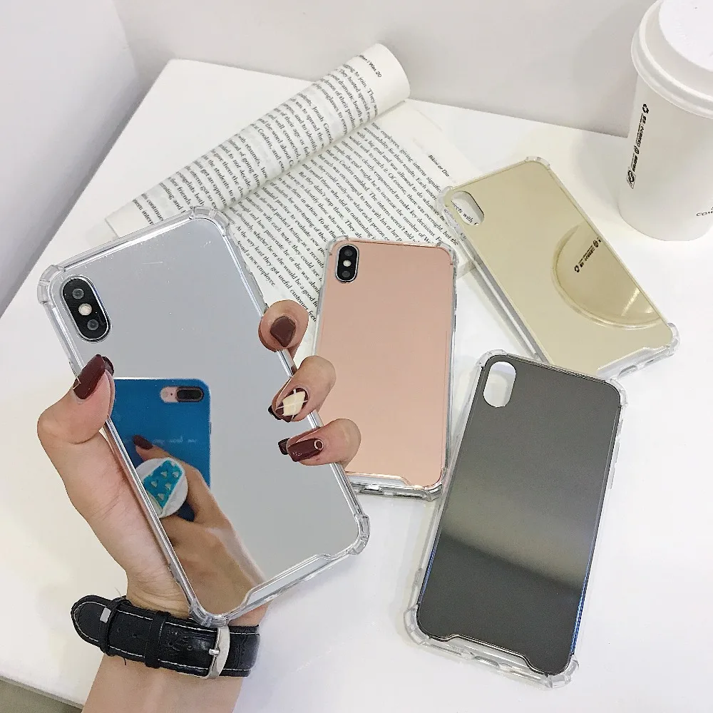 Glossy Mirror Phone Case for samsung Galaxy note 8 9 S8 S9 S10 PLUS Shockproof Gasbag Silicone TPU Cover Crystal Chain Wristband
Glossy Mirror Phone Case for samsung Galaxy note 8 9 S8 S9 S10 PLUS Shockproof Gasbag Silicone TPU Cover Crystal Chain Wristband