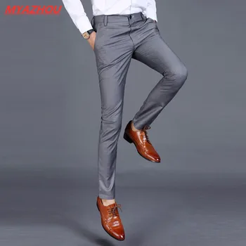 Spring and Autumn Men's Casual Pants Men's Slim Straight Suit Pants Men's Trousers High Quality Fabric Solid Color Classic Pants
Spring and Autumn Men's Casual Pants Men's Slim Straight Suit Pants Men's Trousers High Quality Fabric Solid Color Classic Pants