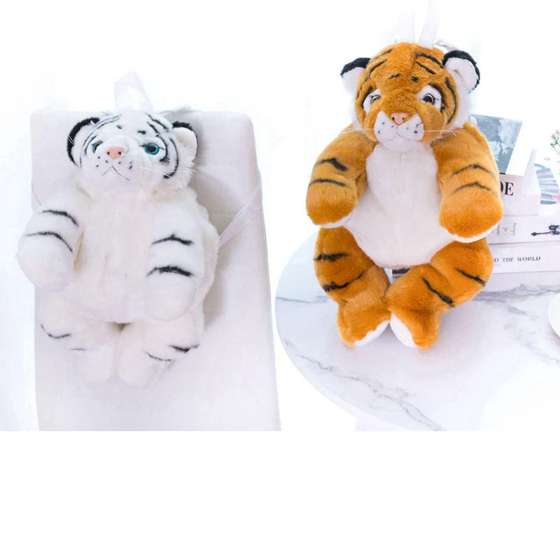 Fashion Lovely Cartoon Tiger Plush Toy Backpack Personality Plush Animal Backpack Student Cute Travel Bag Gift For Children
Fashion Lovely Cartoon Tiger Plush Toy Backpack Personality Plush Animal Backpack Student Cute Travel Bag Gift For Children