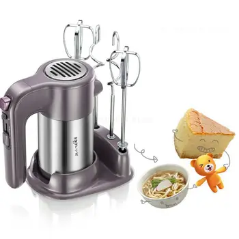 Home Handheld Stainless Steel Electric Egg Beater with 4 whisk 300W 10 Speed Dough Mixer Stirring Milk Shake
Home Handheld Stainless Steel Electric Egg Beater with 4 whisk 300W 10 Speed Dough Mixer Stirring Milk Shake
