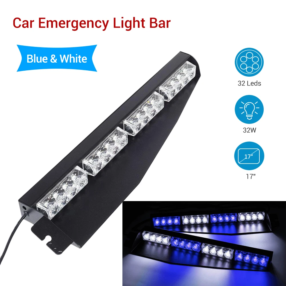 2PCS 12V Vehicle Car Front Deck Grille LED Strobe Flash light Police Emergency Hazard Warning Strobe lamp Daytime running lights
2PCS 12V Vehicle Car Front Deck Grille LED Strobe Flash light Police Emergency Hazard Warning Strobe lamp Daytime running lights
