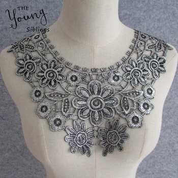 Brand New Fashion Style Silver Embroidery Lace Collar Applique DIY Clothing Sewing Accessories Handicrafts YL703 1pcs Sell
Brand New Fashion Style Silver Embroidery Lace Collar Applique DIY Clothing Sewing Accessories Handicrafts YL703 1pcs Sell