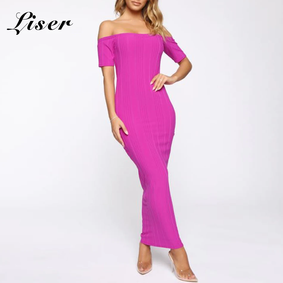 Liser 2019 New Summer Women Dress Slash Neck Backless Bandage Dress Sexy Bodycon Elegant Evening Party Fuchsia Dresses Vestidos
Liser 2019 New Summer Women Dress Slash Neck Backless Bandage Dress Sexy Bodycon Elegant Evening Party Fuchsia Dresses Vestidos