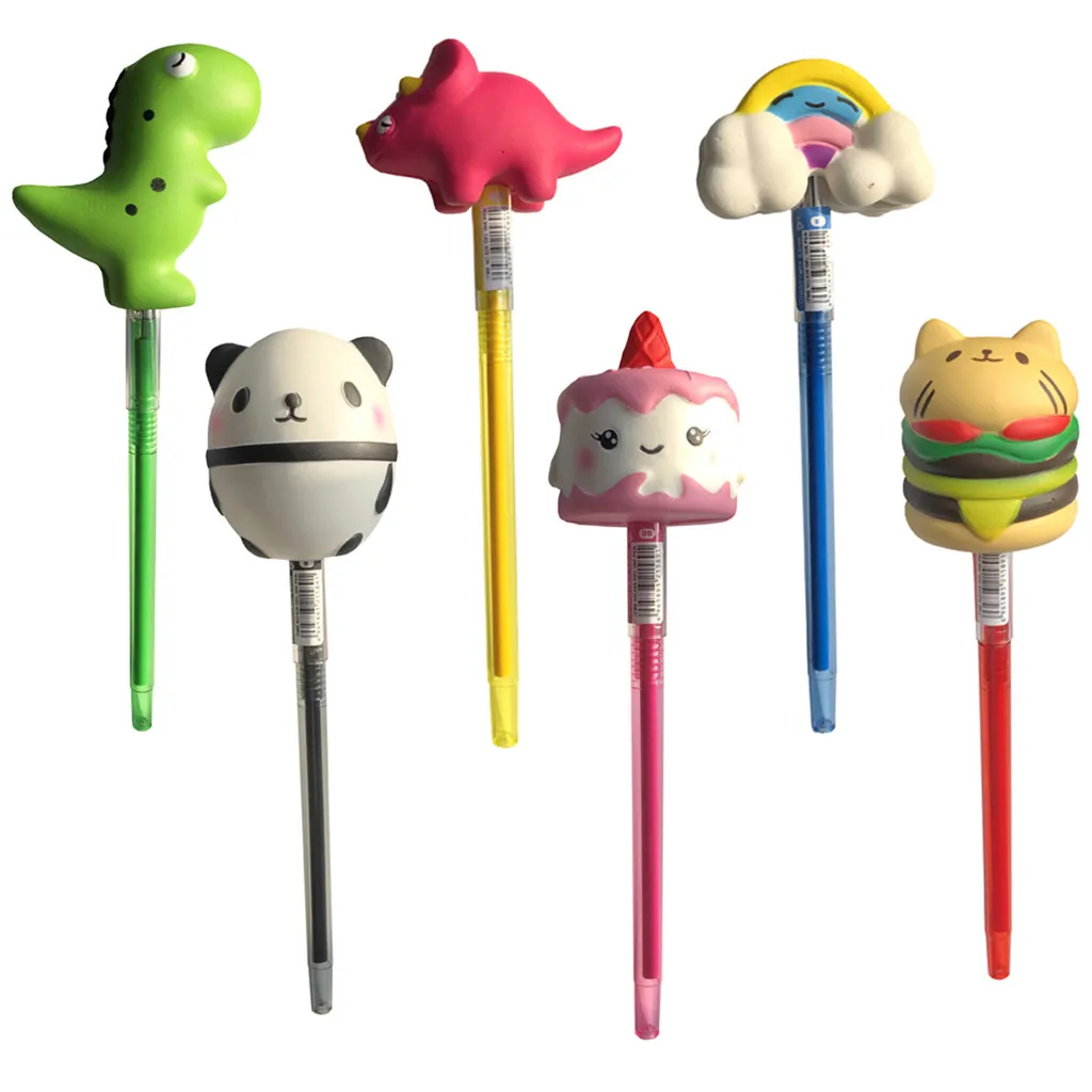 Creative Gel Pens Cute Ball Pen Pencil Squeeze Slow Rising Cream Scented Decompression Toys Roller Ball Pen D329
Creative Gel Pens Cute Ball Pen Pencil Squeeze Slow Rising Cream Scented Decompression Toys Roller Ball Pen D329