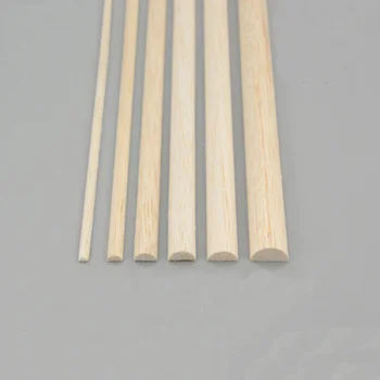 Light wood Semicircular Balsa woods stick Diy manual Building model material 20mm in diameter 50mm-300mm Length
Light wood Semicircular Balsa woods stick Diy manual Building model material 20mm in diameter 50mm-300mm Length