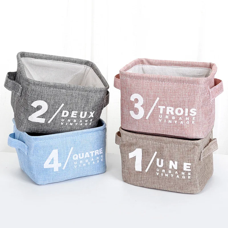 Foldable Cute Printing Cotton Linen Desktop Storage Case Organizer Sundries Storage Box Cabinet Cosmetic Lipstick Storage Basket
Foldable Cute Printing Cotton Linen Desktop Storage Case Organizer Sundries Storage Box Cabinet Cosmetic Lipstick Storage Basket