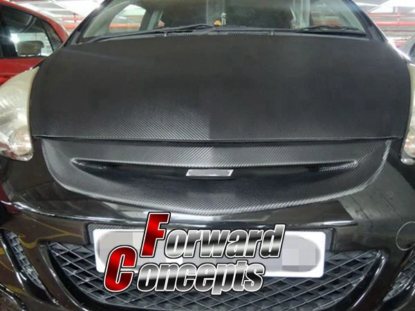 Передняя сетчатая решетка для карбонового волокна 01 08 FIT JDM JAZZ GD1 GD2 GD3|mesh grille|front