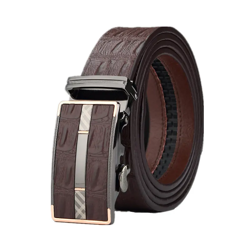 New Fashion Wild Male Belt Automatic Buckle Men's Genuine Leather Belt Cowskin Mens Belts Luxury Brand Fashion Waist Jeans Belts
New Fashion Wild Male Belt Automatic Buckle Men's Genuine Leather Belt Cowskin Mens Belts Luxury Brand Fashion Waist Jeans Belts