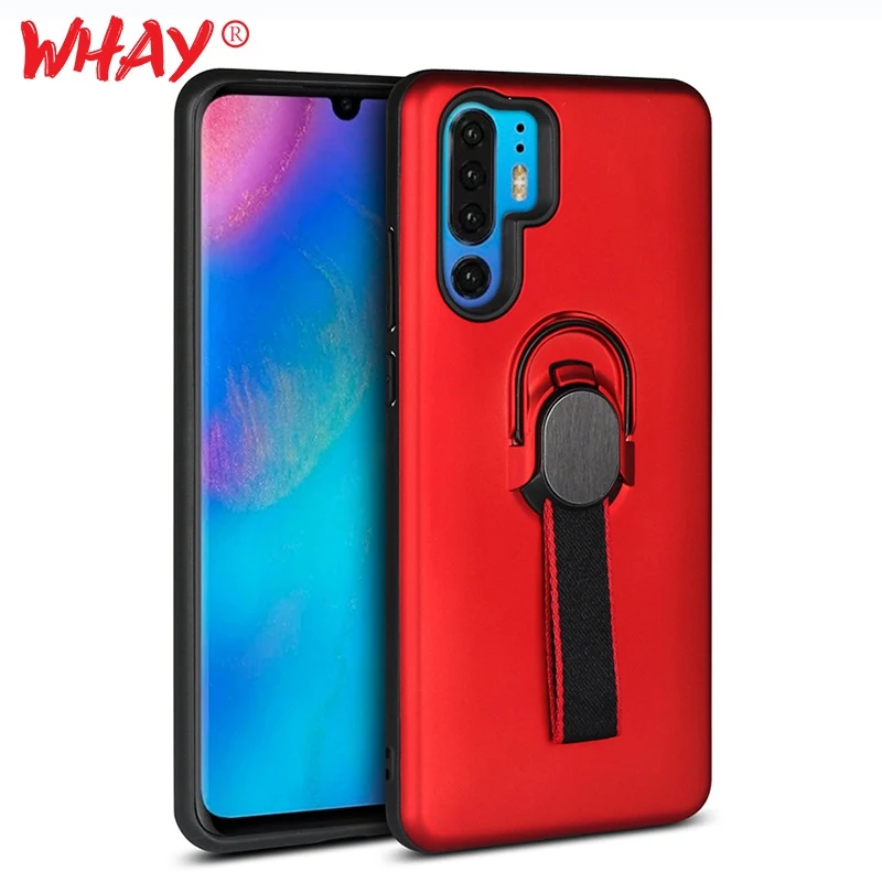 Чехол с кольцом-держателем для Huawei P20 P30 Mate 20 10 Lite Pro силиконовый роскошный чехол