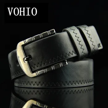 VOHIO Men's needle buckle casual belt student denim retro casual belt riemen voor vrouwen Wavy lines black belt man corset 110cm
VOHIO Men's needle buckle casual belt student denim retro casual belt riemen voor vrouwen Wavy lines black belt man corset 110cm