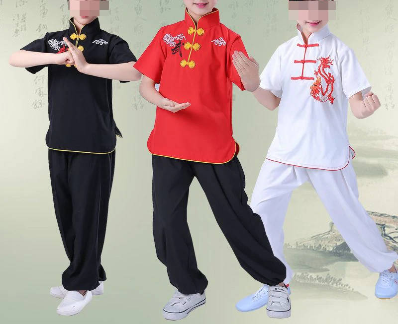 newest 5color Children kung fu clothing embroidery wushu uniforms kids tai chi training fight martial arts performance
newest 5color Children kung fu clothing embroidery wushu uniforms kids tai chi training fight martial arts performance