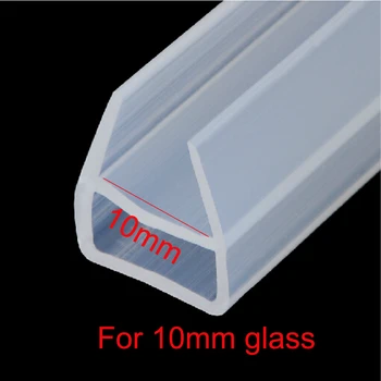 3 meters U shape bath shower screen door window silicone rubber seal strip weatherstrip for 10mm glass
3 meters U shape bath shower screen door window silicone rubber seal strip weatherstrip for 10mm glass