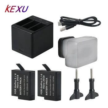 2 Battery Charger LED Charging Box Carry Case Battery Housing+Screw for GoPro Hero 6 5 Hero 5 6 Accessories Battery Case Black
2 Battery Charger LED Charging Box Carry Case Battery Housing+Screw for GoPro Hero 6 5 Hero 5 6 Accessories Battery Case Black