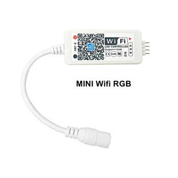 DC5V-28V Mini WIFI RGB / RGBW LED Controller SmartPhone Bluetooth Wireless Controller Music Controller for LED Strip Light
DC5V-28V Mini WIFI RGB / RGBW LED Controller SmartPhone Bluetooth Wireless Controller Music Controller for LED Strip Light