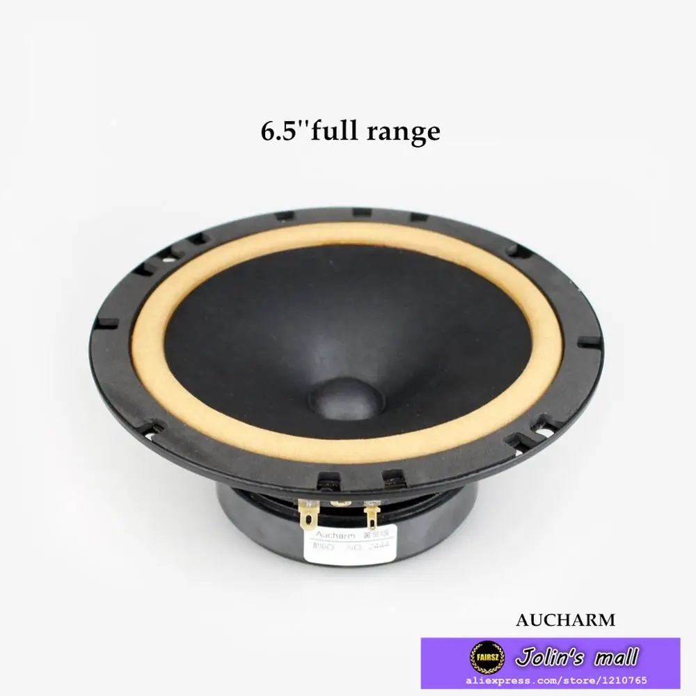 Aucharm 6.5'' full range loudspeaker car speaker 20W 4 ohm crossover-free sheepskin Hifi DIY 2pcs/lot
Aucharm 6.5'' full range loudspeaker car speaker 20W 4 ohm crossover-free sheepskin Hifi DIY 2pcs/lot