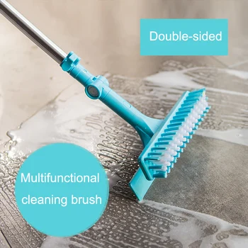 Double-sided Long Handle Floor Spin Scrubber Cleaning Brush Bathroom Tile Gap Dust Daddy Cleaning Household Window Cleaner Tools
Double-sided Long Handle Floor Spin Scrubber Cleaning Brush Bathroom Tile Gap Dust Daddy Cleaning Household Window Cleaner Tools