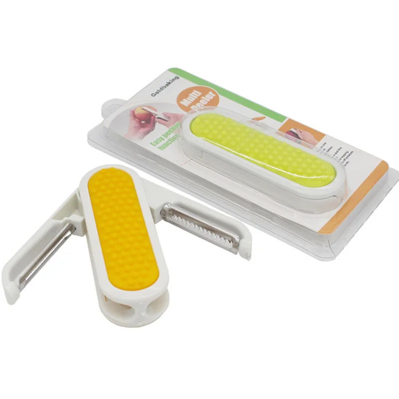 2 in 1 Multifunction Foldable Fruit Peeler Collapsible Vegetable Slicer Vegetable Washing Brush Folding Zester
2 in 1 Multifunction Foldable Fruit Peeler Collapsible Vegetable Slicer Vegetable Washing Brush Folding Zester