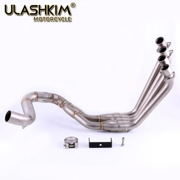 Motorcycle Exhaust Full system Middle Link pipe Slip On FOR Honda CBR650F CBR650 CB650F 2014-2018 304 Stainless Steel
Motorcycle Exhaust Full system Middle Link pipe Slip On FOR Honda CBR650F CBR650 CB650F 2014-2018 304 Stainless Steel