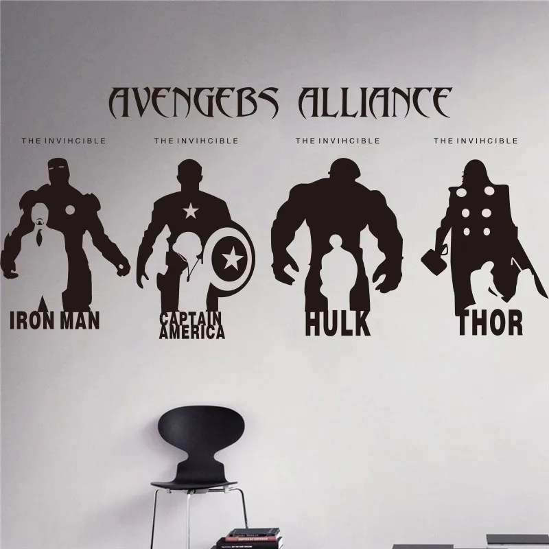 Free shipping Creative home decoration Iron Man Avengers 2 & Hulk & Captain America & Boy bedroom living room wall stickers
Free shipping Creative home decoration Iron Man Avengers 2 & Hulk & Captain America & Boy bedroom living room wall stickers