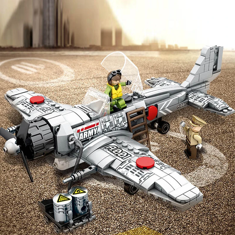 432pcs WW2 Japan A6M Zero Airplane Compatible Legoing Plane Aircraft Building Blocks Sets Educational Toys For Children Gifts
432pcs WW2 Japan A6M Zero Airplane Compatible Legoing Plane Aircraft Building Blocks Sets Educational Toys For Children Gifts