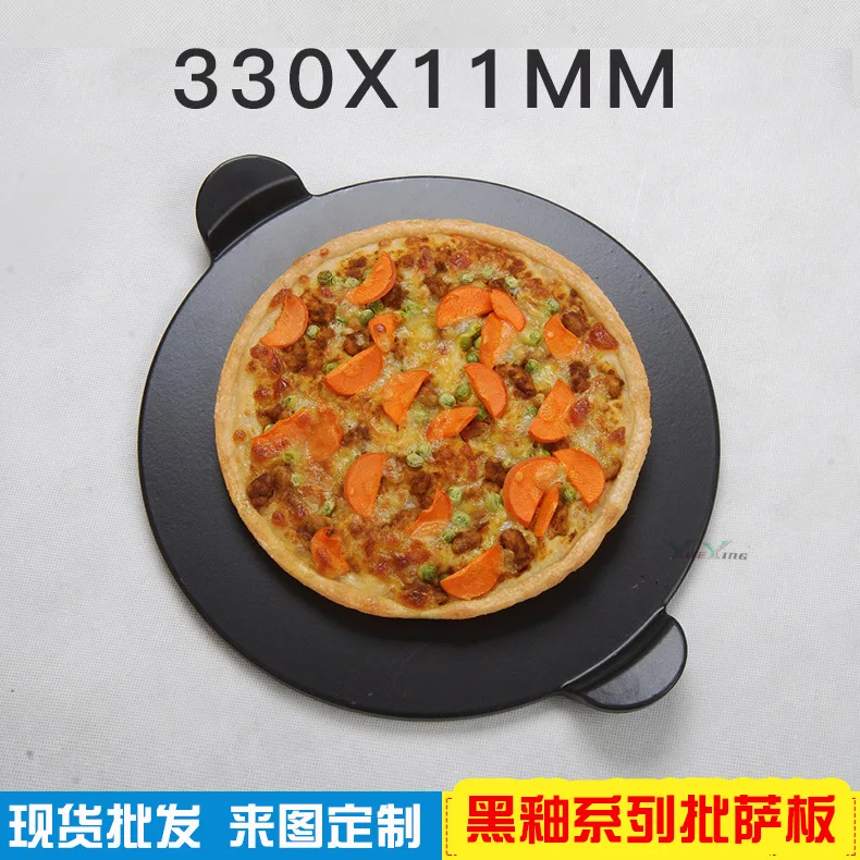 13 inch black Glaze Pizza Stone for Baking Cooking Making Pizza Special refractories ceramic Pizza Tool for Oven BBQ Kitchen
13 inch black Glaze Pizza Stone for Baking Cooking Making Pizza Special refractories ceramic Pizza Tool for Oven BBQ Kitchen