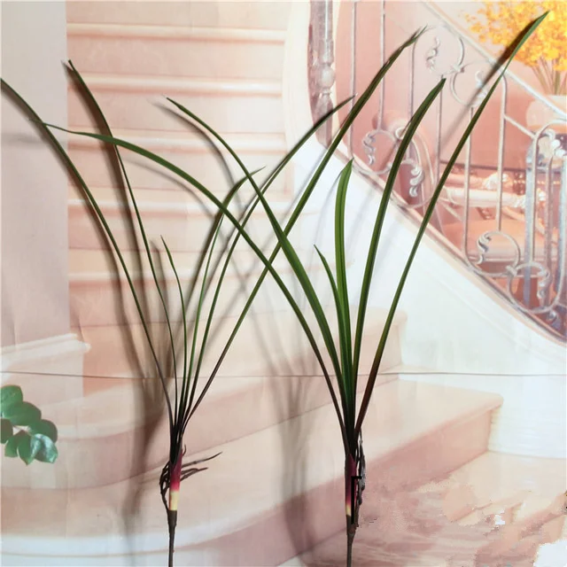 65cm long grass artificial orchid leaf flower arrangement DIY source material bend easily whelan leaf real touch high quality
65cm long grass artificial orchid leaf flower arrangement DIY source material bend easily whelan leaf real touch high quality