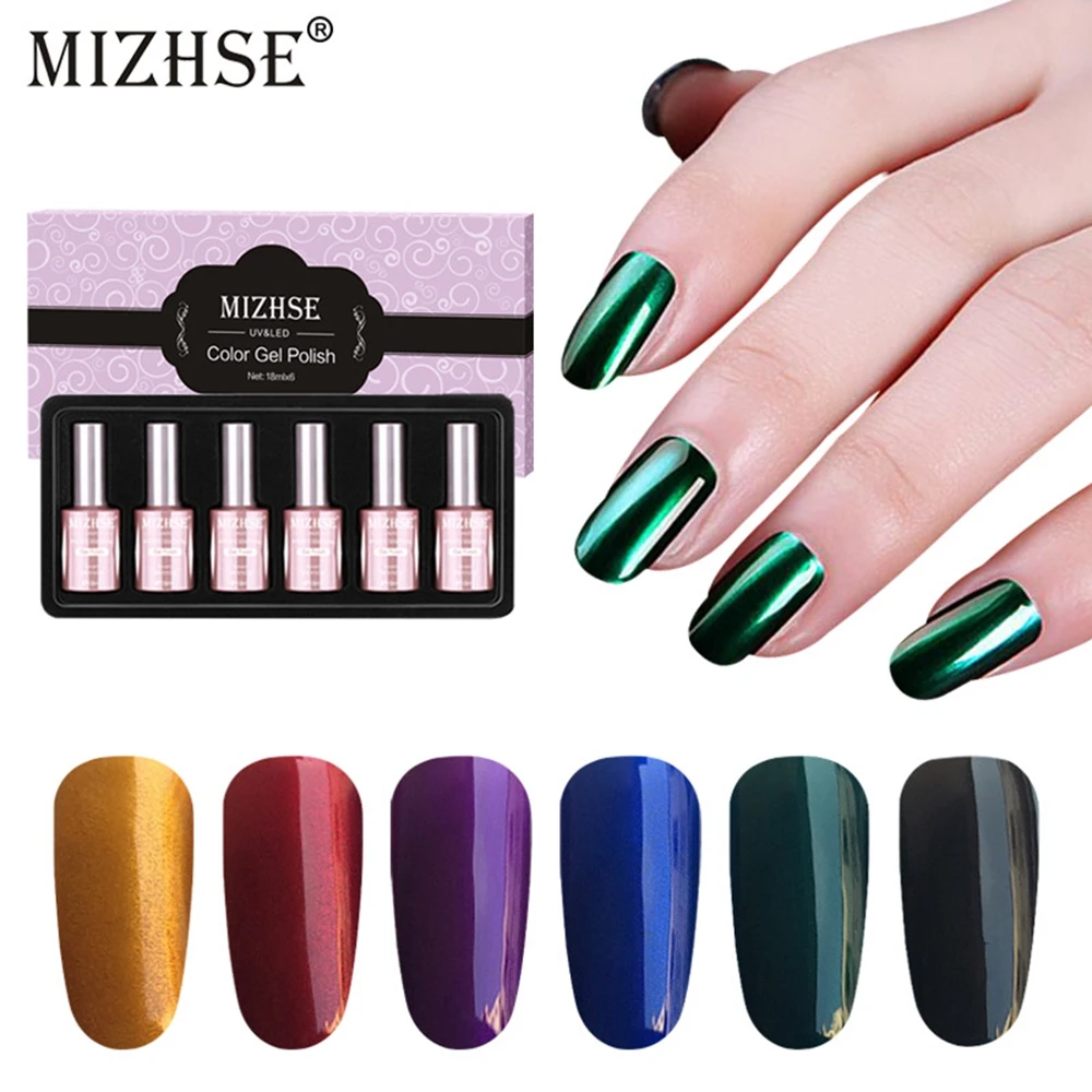 MZHSE 18ML Titanium Color Gel Nail Polish Set Soak Off UV LED Fast Dry Varnish Mirror Metal Bright Acrylic Nail Glue Gel Polish
MZHSE 18ML Titanium Color Gel Nail Polish Set Soak Off UV LED Fast Dry Varnish Mirror Metal Bright Acrylic Nail Glue Gel Polish