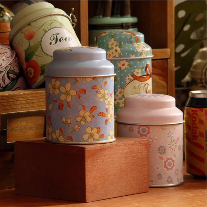 Coffee Sugar Tea Tin Jar Flower Metal Container Candy Sealed Cans Storage Box Exquisite Flower Tea Storage tank
Coffee Sugar Tea Tin Jar Flower Metal Container Candy Sealed Cans Storage Box Exquisite Flower Tea Storage tank