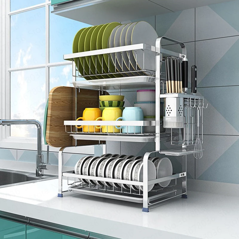 20%Stainless Steel Dish Rack Drain Shelf Drying Tableware Dishes Dishware Supplies Storage Box Kitchen Racks Home
20%Stainless Steel Dish Rack Drain Shelf Drying Tableware Dishes Dishware Supplies Storage Box Kitchen Racks Home