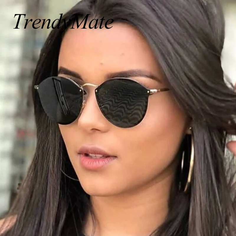 Солнцезащитные очки TrendyMate, брендовые дизайнерские женские зеркальные безободковые очки кошачий глаз с металлическими ножками, женские солнцезащитные очки, 1332T
Солнцезащитные очки TrendyMate, брендовые дизайнерские женские зеркальные безободковые очки кошачий глаз с металлическими ножками, женские солнцезащитные очки, 1332T