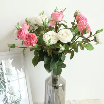 Real Touch Artificial Rose Flowers Wedding Bridal Holding Silk Fake Flower Bouquet for Home Garden Farmerhouse Decoration Floral
Real Touch Artificial Rose Flowers Wedding Bridal Holding Silk Fake Flower Bouquet for Home Garden Farmerhouse Decoration Floral