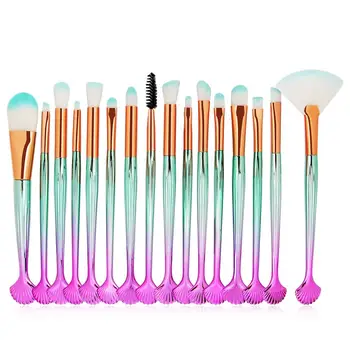 New 2018 16pcs Makeup Brushes Set Powder Foundation Eyeshadow Eyebrow Fan Brush With Shell Shaped End On Handle Easy To Wear
New 2018 16pcs Makeup Brushes Set Powder Foundation Eyeshadow Eyebrow Fan Brush With Shell Shaped End On Handle Easy To Wear