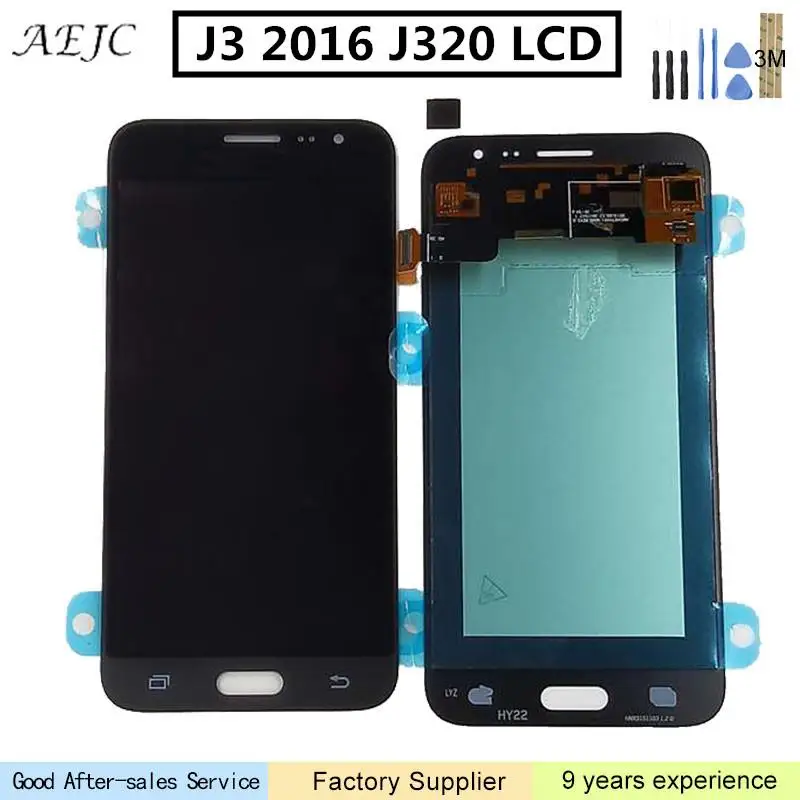 Change OLED For Samsung for Galaxy J3 2016 J320 J320A J320F J320M LCD Display Touch Screen Digitizer Assembly 5" Touch Screen
Change OLED For Samsung for Galaxy J3 2016 J320 J320A J320F J320M LCD Display Touch Screen Digitizer Assembly 5" Touch Screen