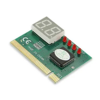 New PC diagnostic 2-digit pci card motherboard tester analyzer post code for computer PC
New PC diagnostic 2-digit pci card motherboard tester analyzer post code for computer PC