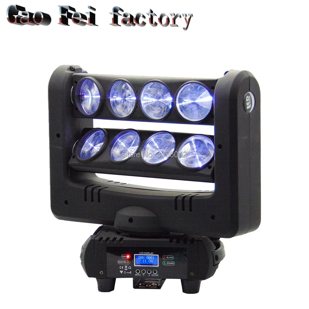 Moving Head 8*10W RGBW Led Beam DMX 512 1/6/16/36 DMX Stage Lights Dj Led Spider Moving Head light China
Moving Head 8*10W RGBW Led Beam DMX 512 1/6/16/36 DMX Stage Lights Dj Led Spider Moving Head light China