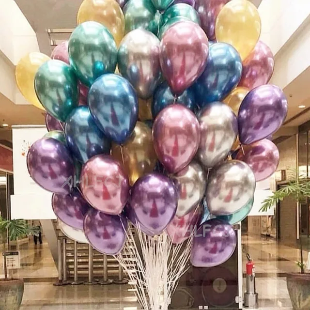 12inch Balloons Birthday Party Decoration Metal Chrome Balloon Air Ball Birthday Ballon Party Decor Baloon baby shower Blue
12inch Balloons Birthday Party Decoration Metal Chrome Balloon Air Ball Birthday Ballon Party Decor Baloon baby shower Blue