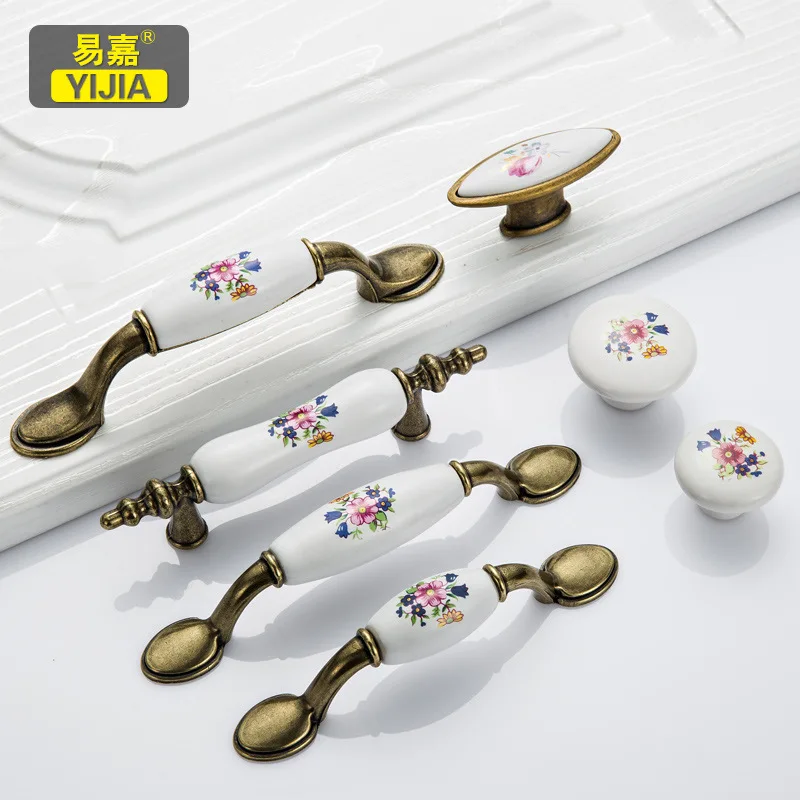 Antique Ceramic Cabinets Knob Pull Furniture Handle Drawer Door Knob Pulls Kitchen Wardrobe Door Handle Lucky Flower Home
Antique Ceramic Cabinets Knob Pull Furniture Handle Drawer Door Knob Pulls Kitchen Wardrobe Door Handle Lucky Flower Home