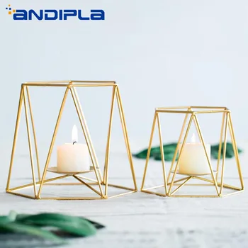 ins Nordic Gold Color Geometry Iron Art Candle Holder Romantic Candlelight Dinner Desktop Ornaments Party Candlestick Home Decor
ins Nordic Gold Color Geometry Iron Art Candle Holder Romantic Candlelight Dinner Desktop Ornaments Party Candlestick Home Decor