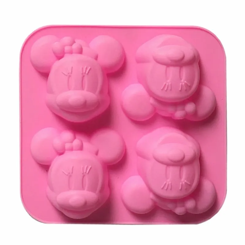 Manual DIY Silicone Soap Mold 4 Even Minnie Silicone Mold Mickey Mouse Silicone Moon Cake Mold Kitchen Baking Tools B098
Manual DIY Silicone Soap Mold 4 Even Minnie Silicone Mold Mickey Mouse Silicone Moon Cake Mold Kitchen Baking Tools B098