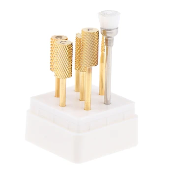 5-in-1 Pro Salon Manicure Tools Kit Nail Art Drill Bits Set 1.6 inche Electric Nail File Bits Set
5-in-1 Pro Salon Manicure Tools Kit Nail Art Drill Bits Set 1.6 inche Electric Nail File Bits Set