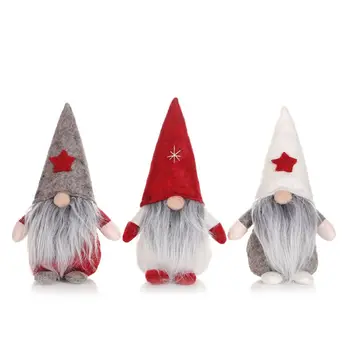 Merry Christmas Star Hat Swedish Santa Gnome Plush Dolls Ornaments Handmade Elf Toy Holiday Home Party Decor
Merry Christmas Star Hat Swedish Santa Gnome Plush Dolls Ornaments Handmade Elf Toy Holiday Home Party Decor