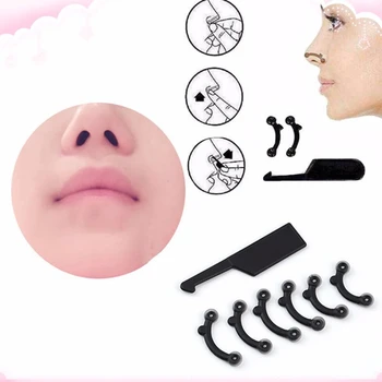 6PCS/Set Beauty Nose Up Lifting Bridge Shaper Massage Tool No Pain Nose Shaping Clip Clipper Women Girl Makeup Tool 3 Sizes
6PCS/Set Beauty Nose Up Lifting Bridge Shaper Massage Tool No Pain Nose Shaping Clip Clipper Women Girl Makeup Tool 3 Sizes