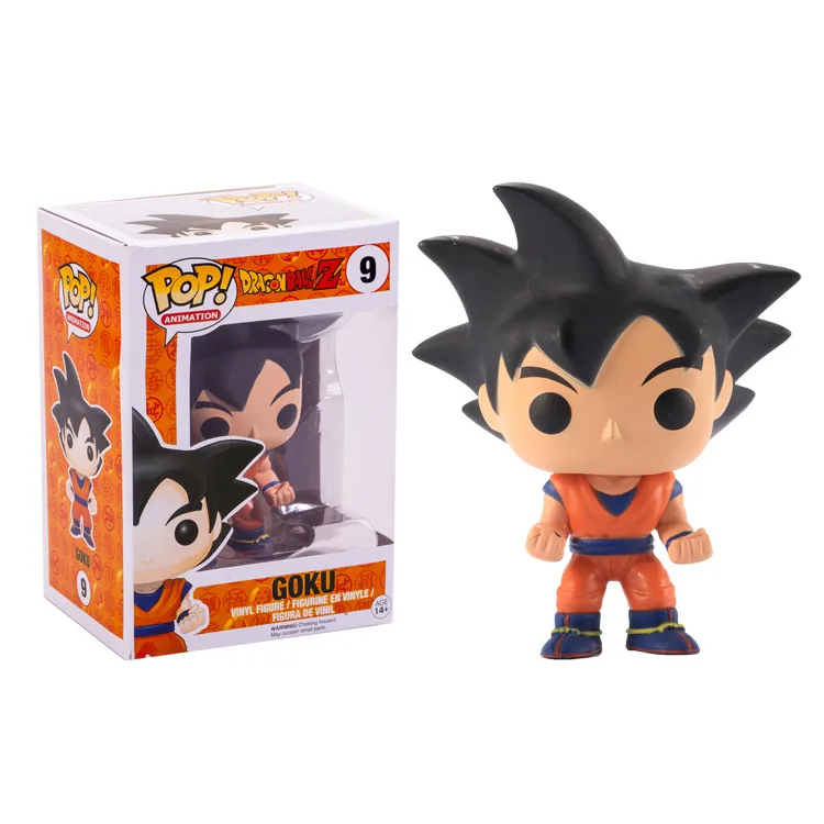 FUNKO POP – figurine de Collection Dragon Ball GOKU #09 en vinyle, Anime japonais, modèle de jouets pour enfants, cadeau d'anniversaire FUNKO POP – figurine de Collection Dragon Ball GOKU #09 en vinyle, Anime japonais, modèle de jouets pour enfants, cadeau d'anniversaire