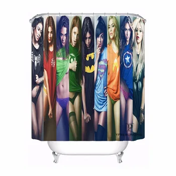 Custom Megan Fox Sexy Super Girl Waterproof Shower Curtain Home Bath Bathroom s Hooks Polyester Fabric Multi Sizes#0421-Sina-11
Custom Megan Fox Sexy Super Girl Waterproof Shower Curtain Home Bath Bathroom s Hooks Polyester Fabric Multi Sizes#0421-Sina-11