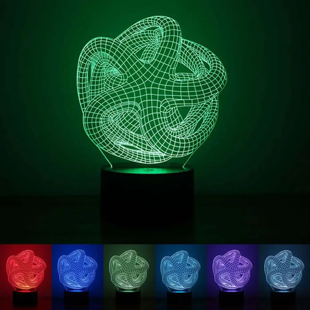 7 Color 3D Night Light Star Night Light Eye Care LED Light Bedside Night Lamp Home Decoration Birthday Gift
7 Color 3D Night Light Star Night Light Eye Care LED Light Bedside Night Lamp Home Decoration Birthday Gift