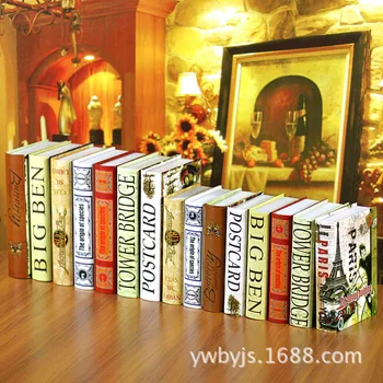 10PC Manufacturer direct European style retro paper Fake Book photography props decoration FG-15 book
10PC Manufacturer direct European style retro paper Fake Book photography props decoration FG-15 book